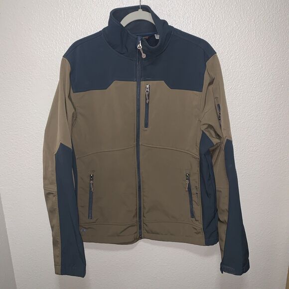 Black Diamond Double Diamond Men’s Ski Jacket Size L Brown - Picture 1 of 6